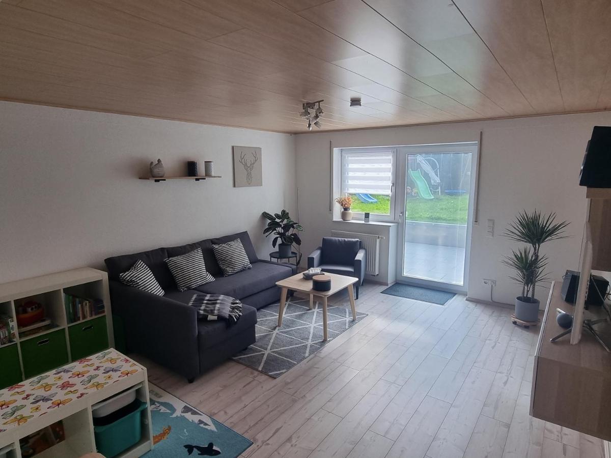 Ferienwohnung Biosphaerenblick Münsingen Exterior foto