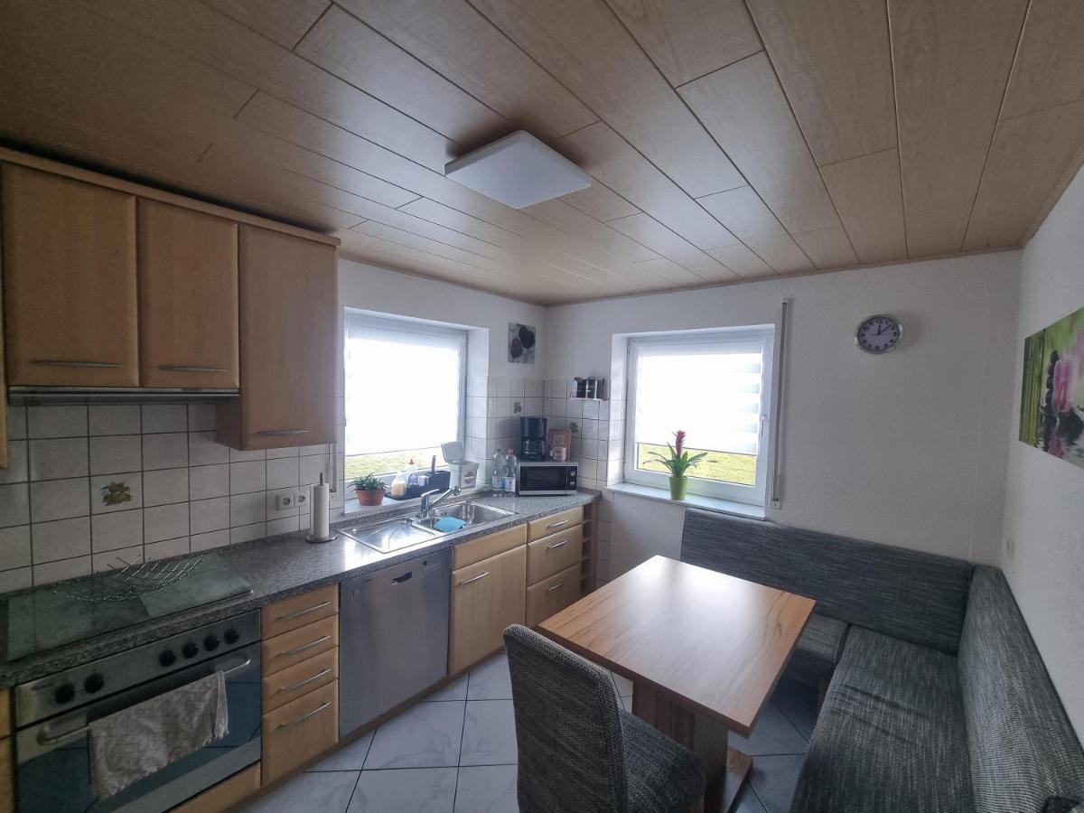 Ferienwohnung Biosphaerenblick Münsingen Exterior foto