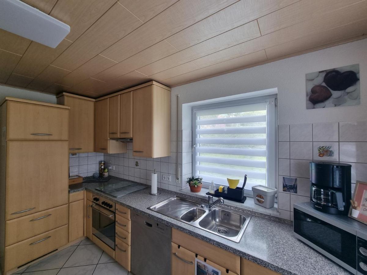 Ferienwohnung Biosphaerenblick Münsingen Exterior foto